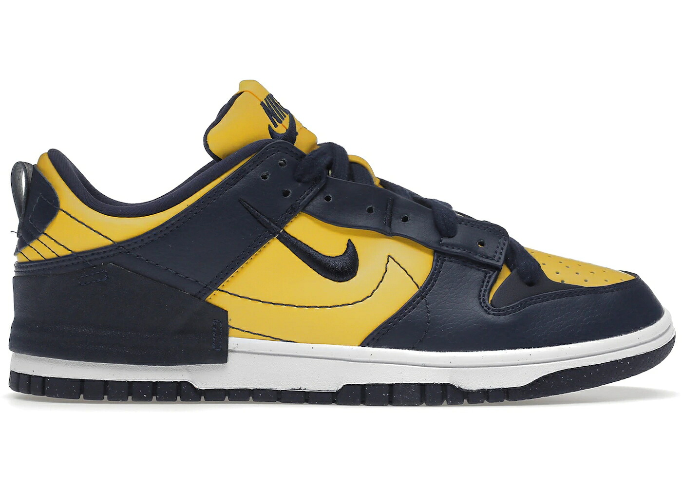 ナイキ ダンク ミシガン湖 紺色 米国海軍 ダンクロー WOMEN\u0027S スニーカー レディース NIKE DUNK LOW DISRUPT 2 MICHIGAN (WOMEN\u0027S) / MIDNIGHT NAVY OBSIDIAN TOUR