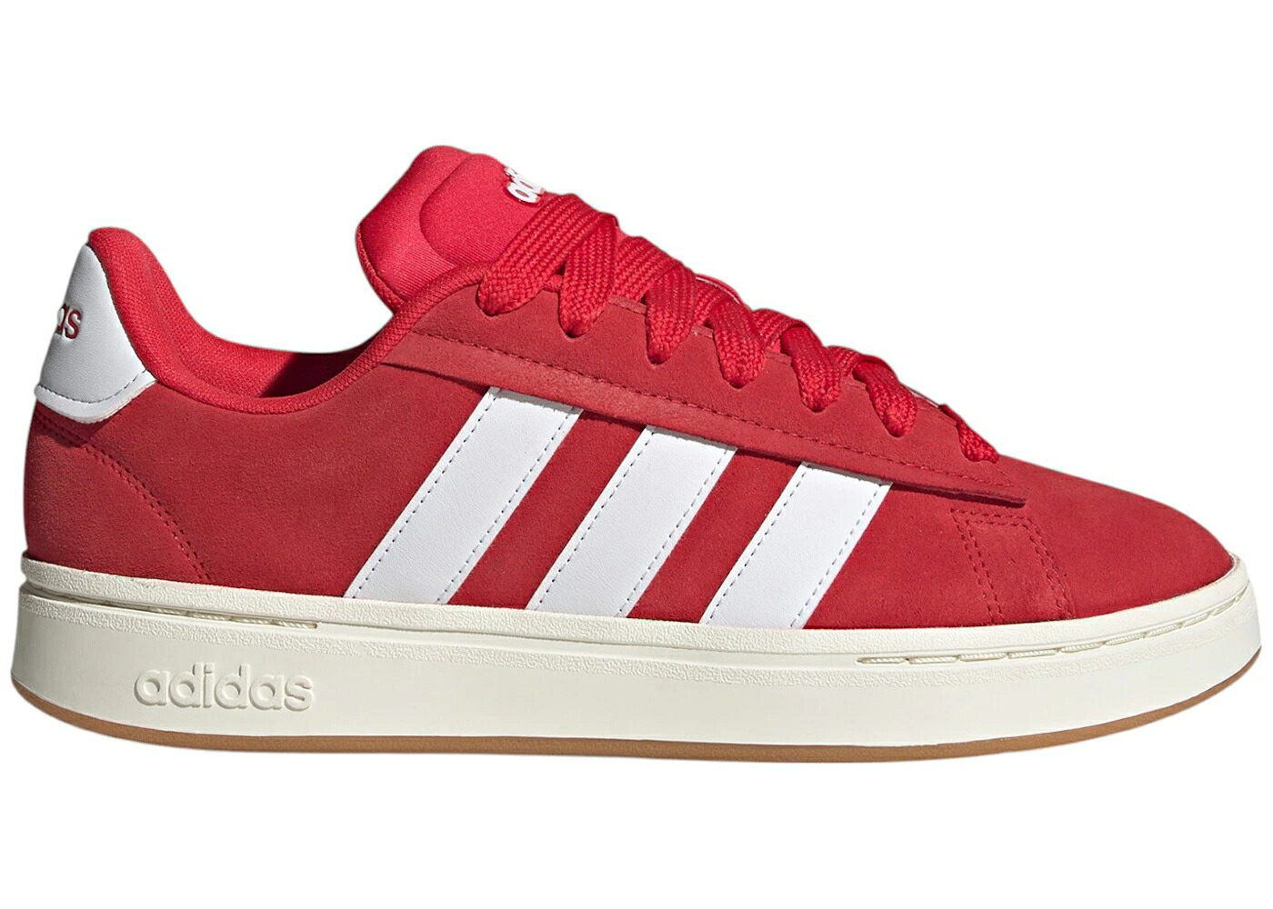 アディダス 地びた 厚地の外套 アルファ 純然たる 白いこと 白いこと スニーカー メンズ ADIDAS GRAND COURT ALPHA PURE RUBY CLOUD WHITE / PURE RUBY CLOUD WHITE PURE RUBY