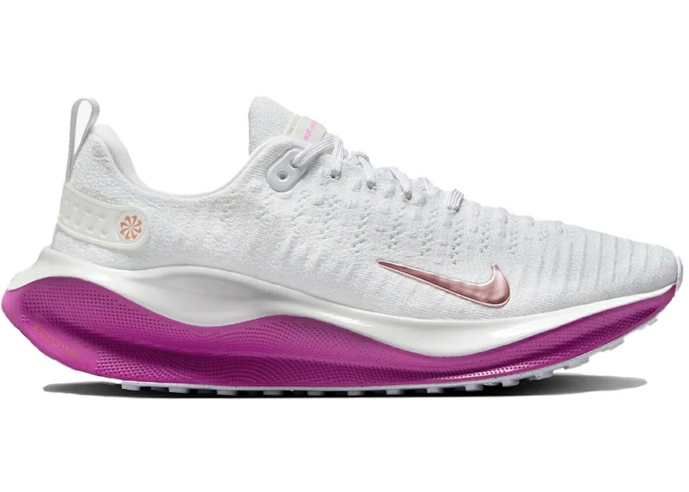 ナイキ ラン 白色 ホワイト 赤 レッド WOMEN スニーカー レディース NIKE REACTX INFINITY RUN 4 WHITE HOT FUCHSIA (WOMEN) / WHITE HOT FUCHSIA METALLIC RED