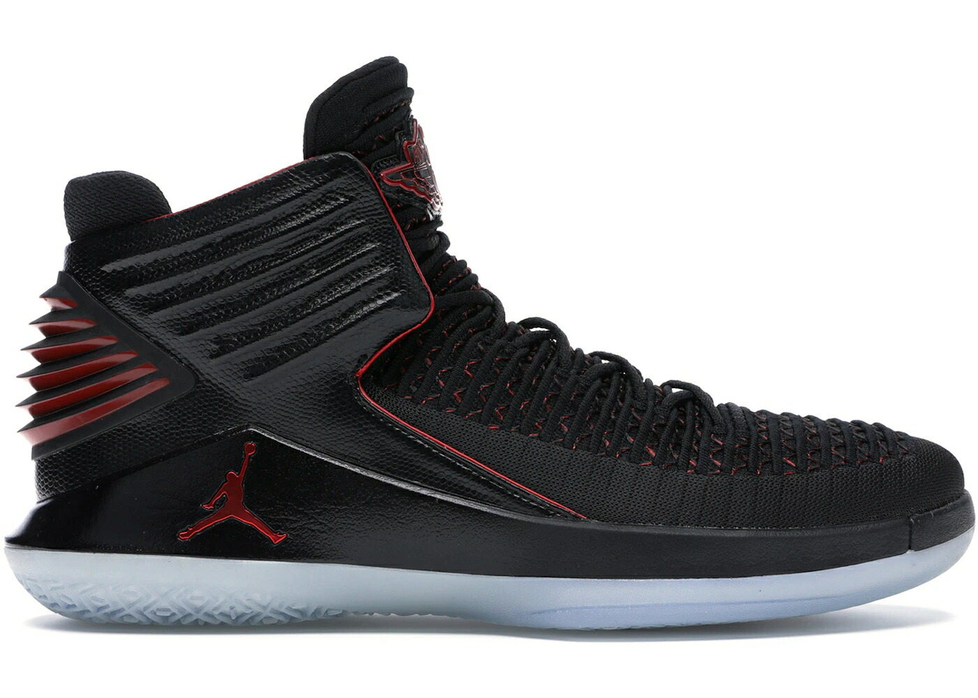 ナイキ ジョーダン 黒色 ブラック 赤 レッド スニーカー メンズ JORDAN XXXII MJ DAY / BLACK UNIVERSITY RED