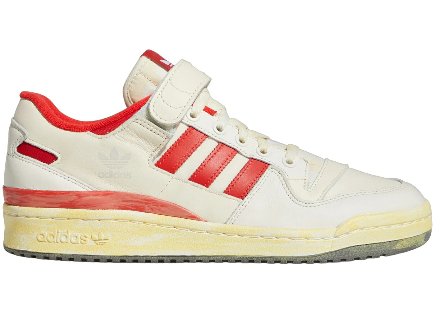 アディダス フォーラム 白色 ホワイト 赤 レッド スニーカー メンズ ADIDAS FORUM 84 LOW AEC CLOUD WHITE RED / CLOUD WHITE RED CLOUD WHITE|スニケス
