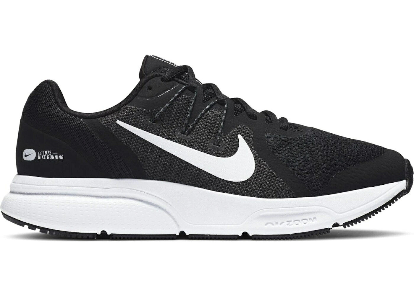 ナイキ 望遠レンズ 黒いこと 黒いこと 白いこと 白いこと スニーカー メンズ NIKE ZOOM SPAN 3 BLACK ANTHRACITE / BLACK ANTHRACITE WHITE