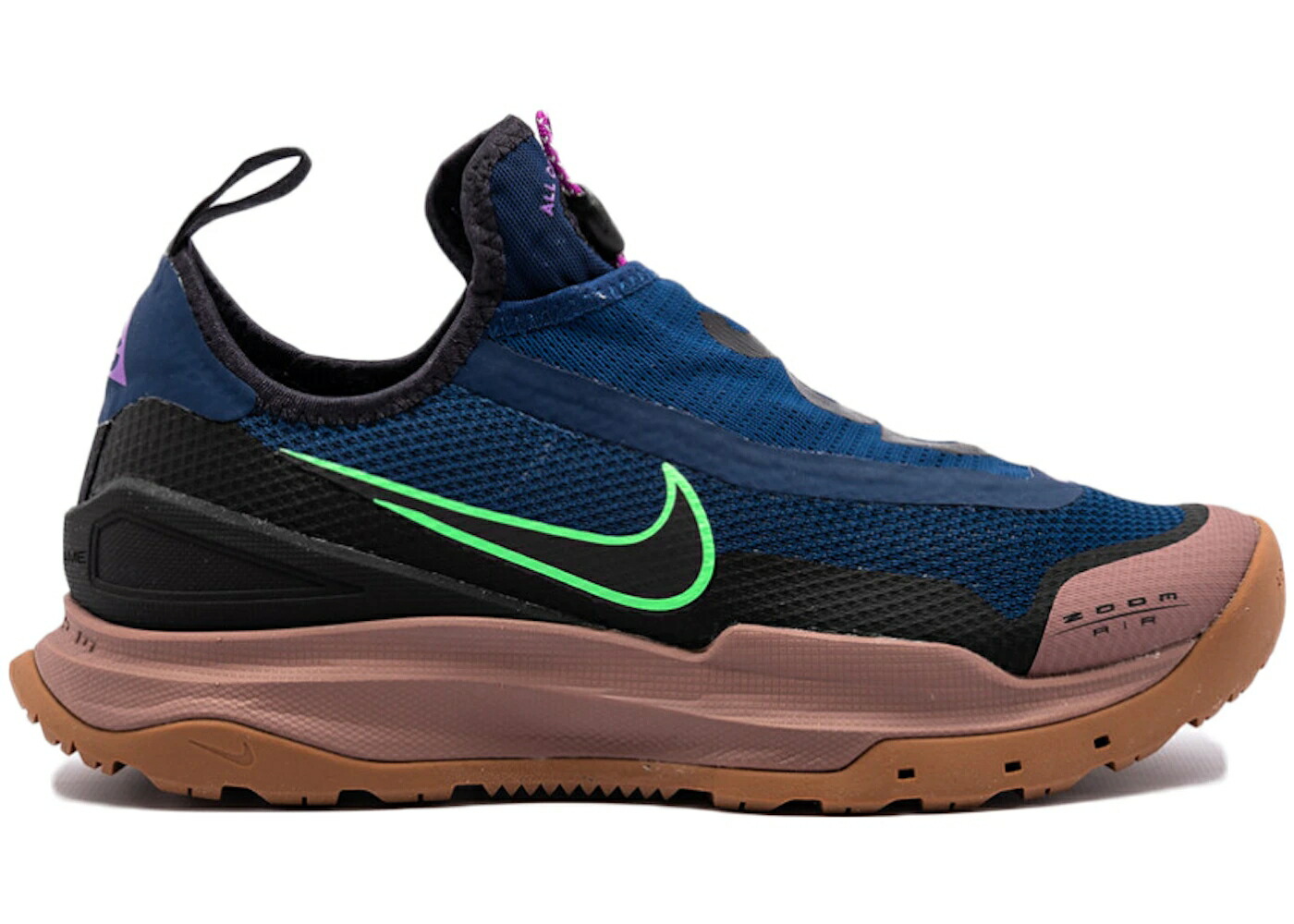 ナイキ 望遠レンズ 青み 青色 紫 パープル スニーカー メンズ NIKE ACG AIR ZOOM AO BLUE VOID VIVID PURPLE / BLUE VOID VIVID PURPLE