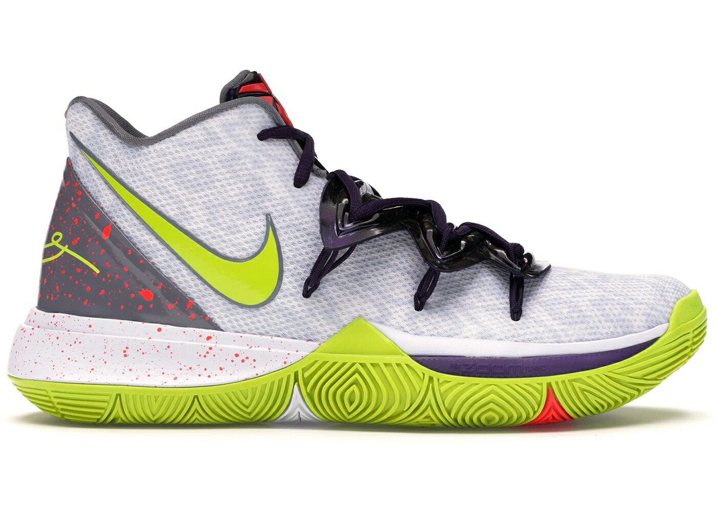 ナイキ カイリー マンバ 白いこと 白いこと スニーカー メンズ NIKE KYRIE 5 MAMBA MENTALITY / WHITE CYBER