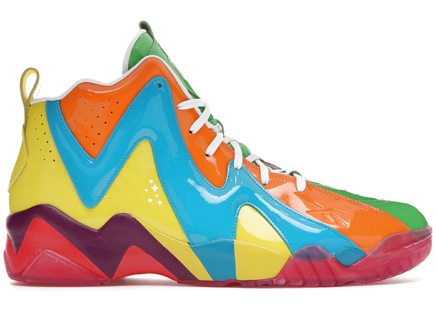 リーボック カミカゼ 緑 グリーン 橙 オレンジ 青色 ブルー スニーカー メンズ REEBOK KAMIKAZE II CANDY LAND / SUPER GREEN BRIGHT ORANGE BLUE｜スニケス