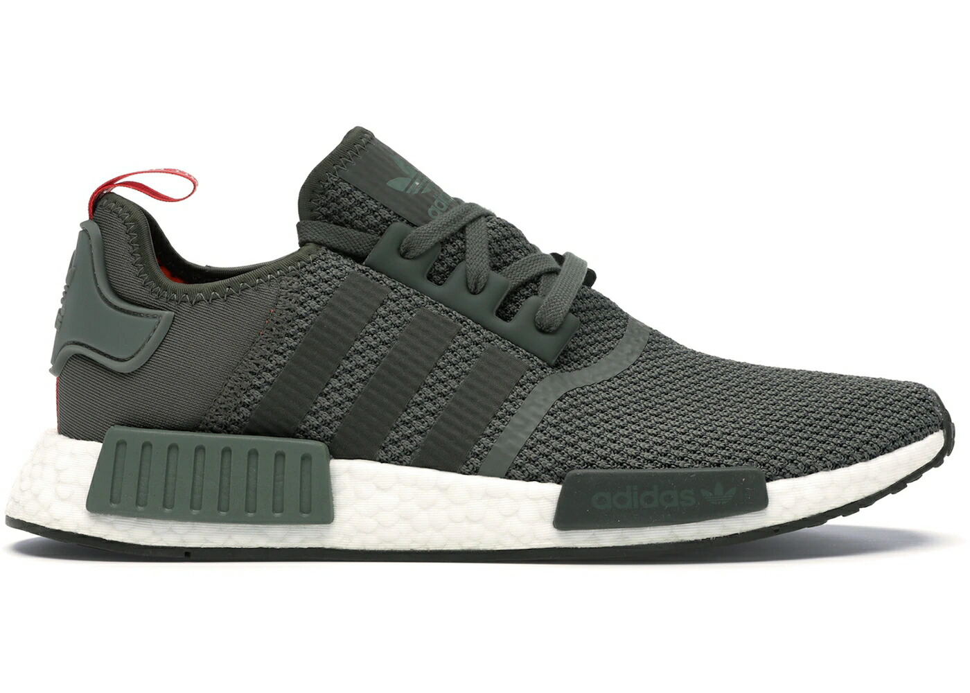 アディダス オリーブ 橙 オレンジ色 緑 緑であること ナイト爵 積貨委託貨物 スニーカー メンズ ADIDAS NMD R1 OLIVE ORANGE / BASE GREEN NIGHT CARGO SOLAR