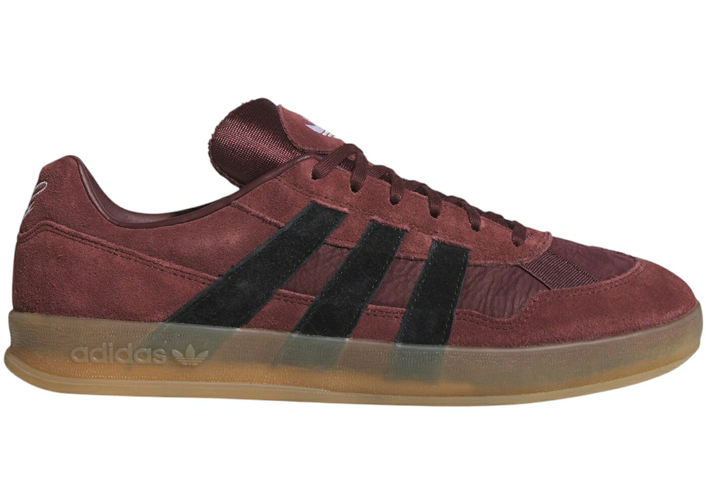 アディダス アロハ コア 黒色 ブラック スニーカー メンズ ADIDAS ALOHA SUPER AURORA RUBY CORE BLACK GUM / AURORA RUBY CORE BLACK GUM
