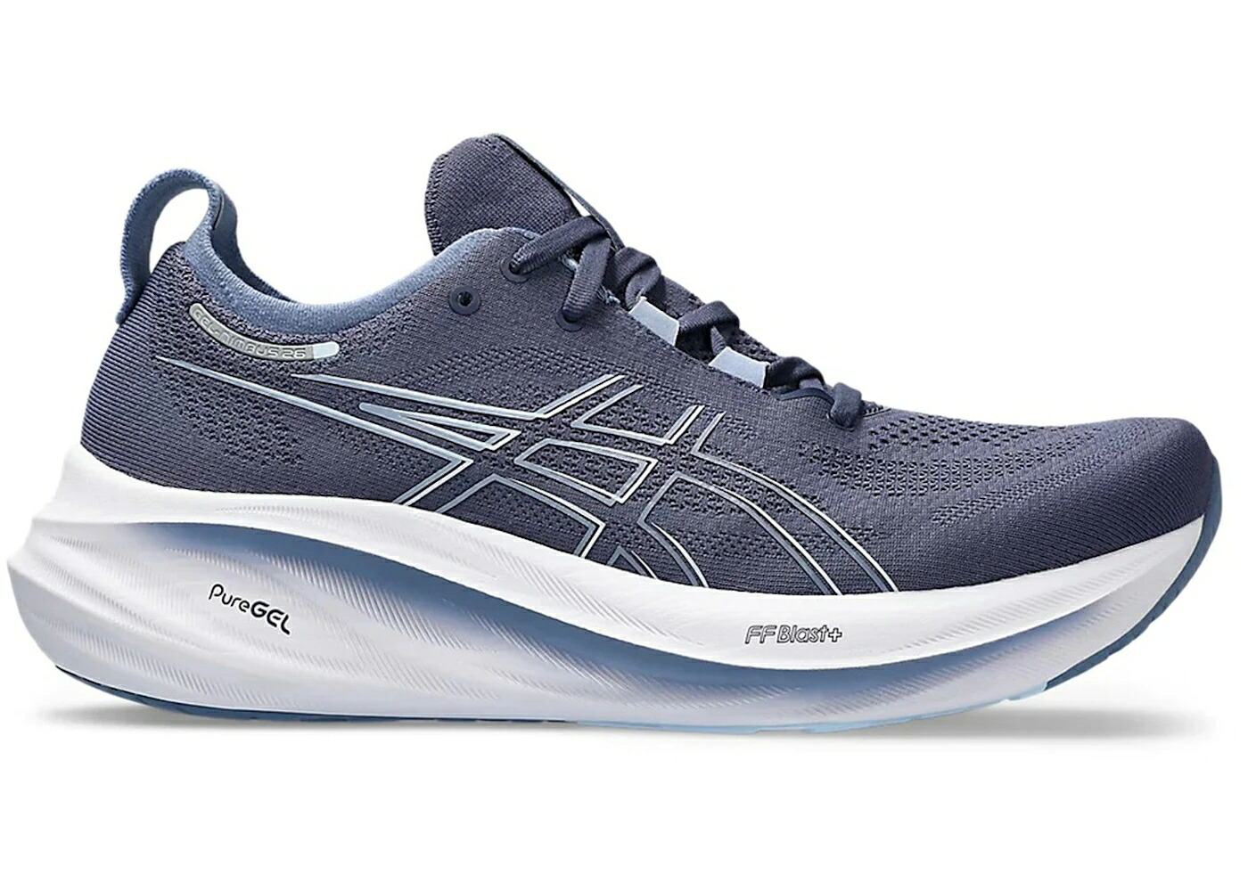 アシックス サンダー 青み 青色 ジーンズ スニーカー メンズ ASICS GEL-NIMBUS 26 THUNDER BLUE DENIM / THUNDER BLUE DENIM BLUE