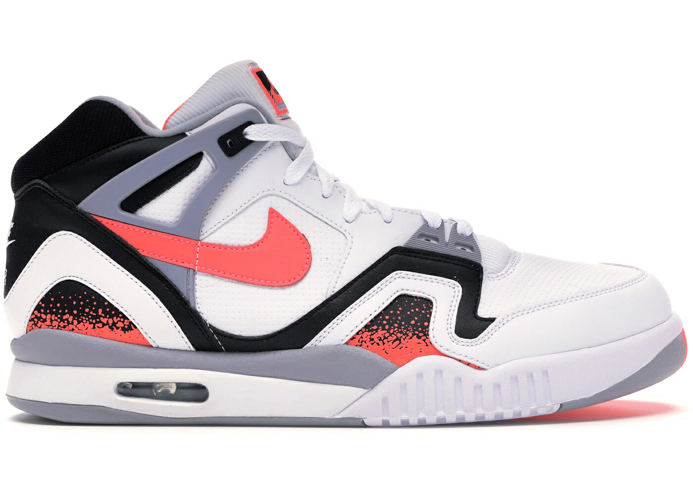 ナイキ テック 白いこと 白いこと 黒いこと 黒いこと スニーカー メンズ NIKE AIR TECH CHALLENGE II HOT LAVA (2019) / WHITE HOT LAVA BLACK GRANITE
