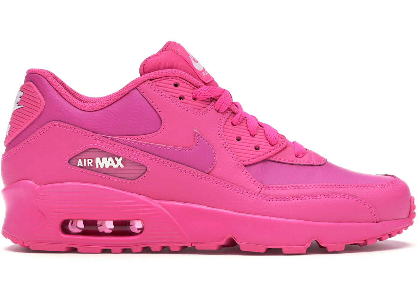 ナイキ マックス レーザー 白色 ホワイト エアマックス ジュニア キッズ NIKE AIR MAX 90 LASER FUCHSIA (GS) / LASER FUCHSIA WHITE LASER ベビー マタニティ スニーカー|スニケス