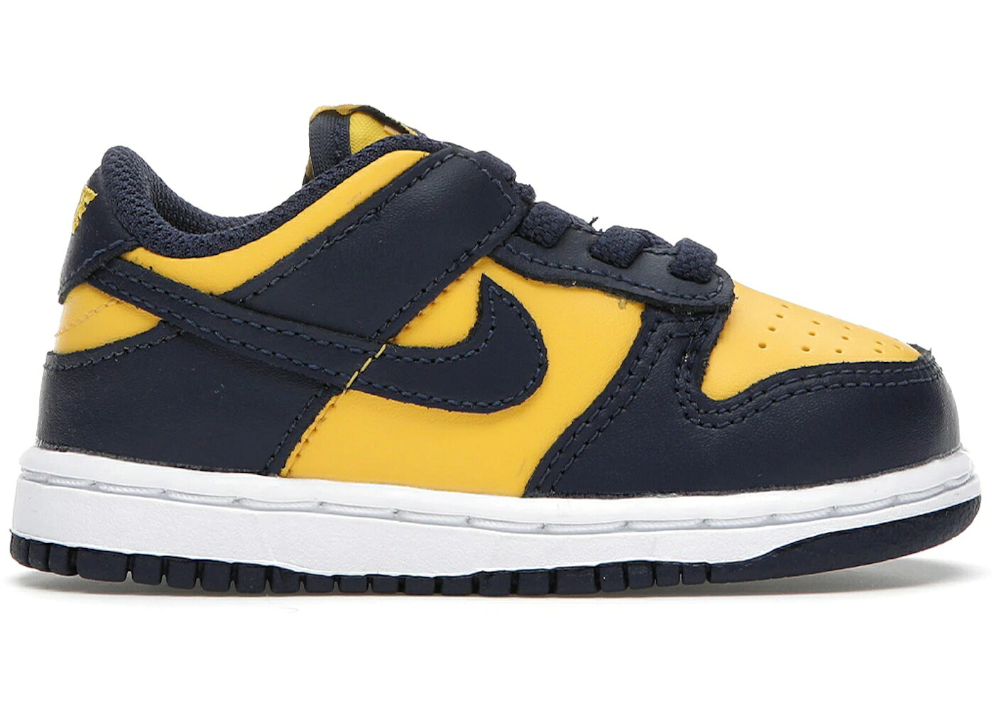 ナイキ ダンク ミシガン湖 紺色 米国海軍 ダンクロー お坊っちゃん キッズ NIKE DUNK LOW MICHIGAN (2021) (TD) / VARSITY MAIZE MIDNIGHT NAVY