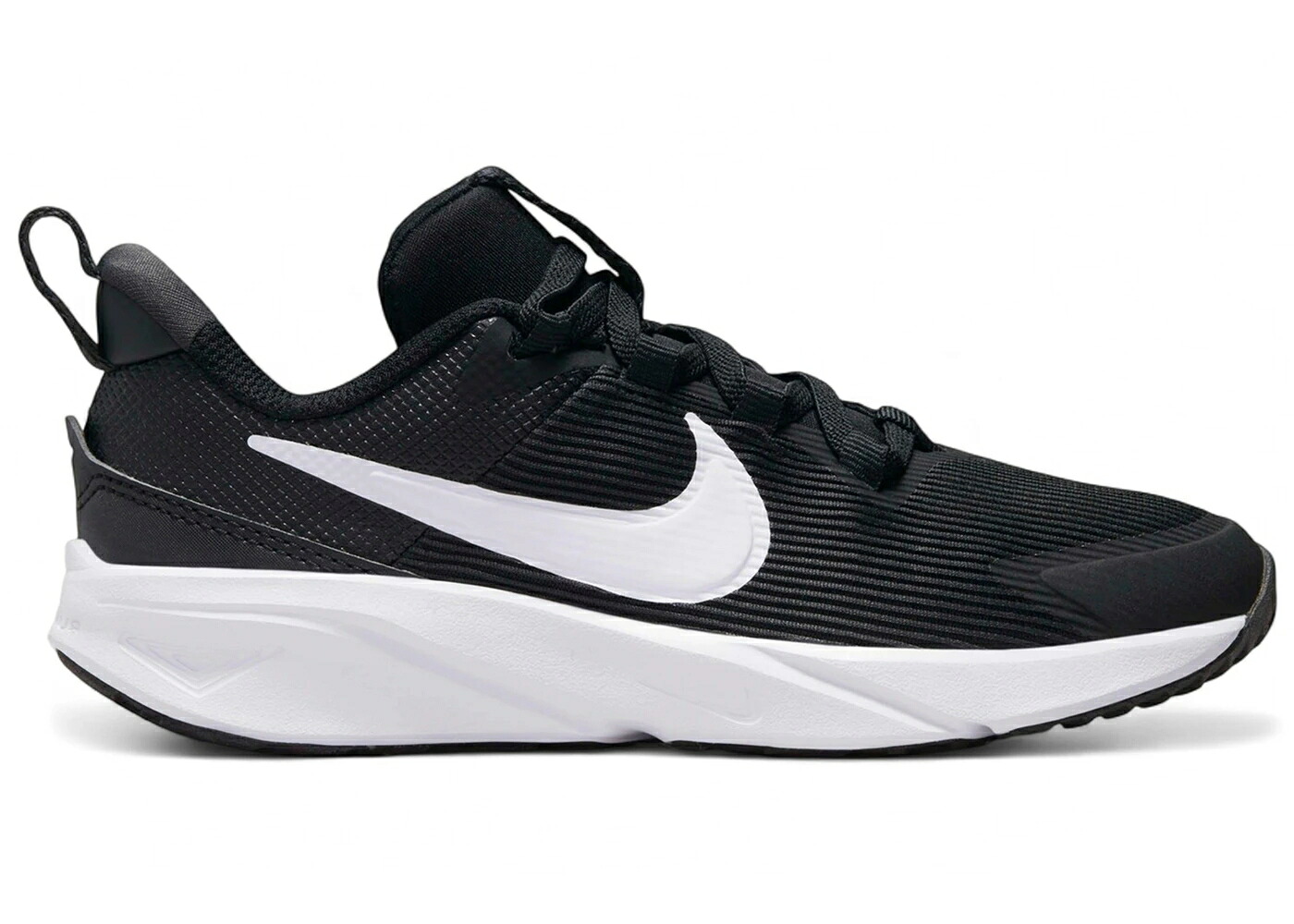 ナイキ 黒いこと 黒いこと 白いこと 白いこと 御坊っちゃん キッズ NIKE STAR RUNNER 4 BLACK WHITE (なおなお書き) / BLACK ANTHRACITE WHITE もの言う花 マタニティ スニーカー