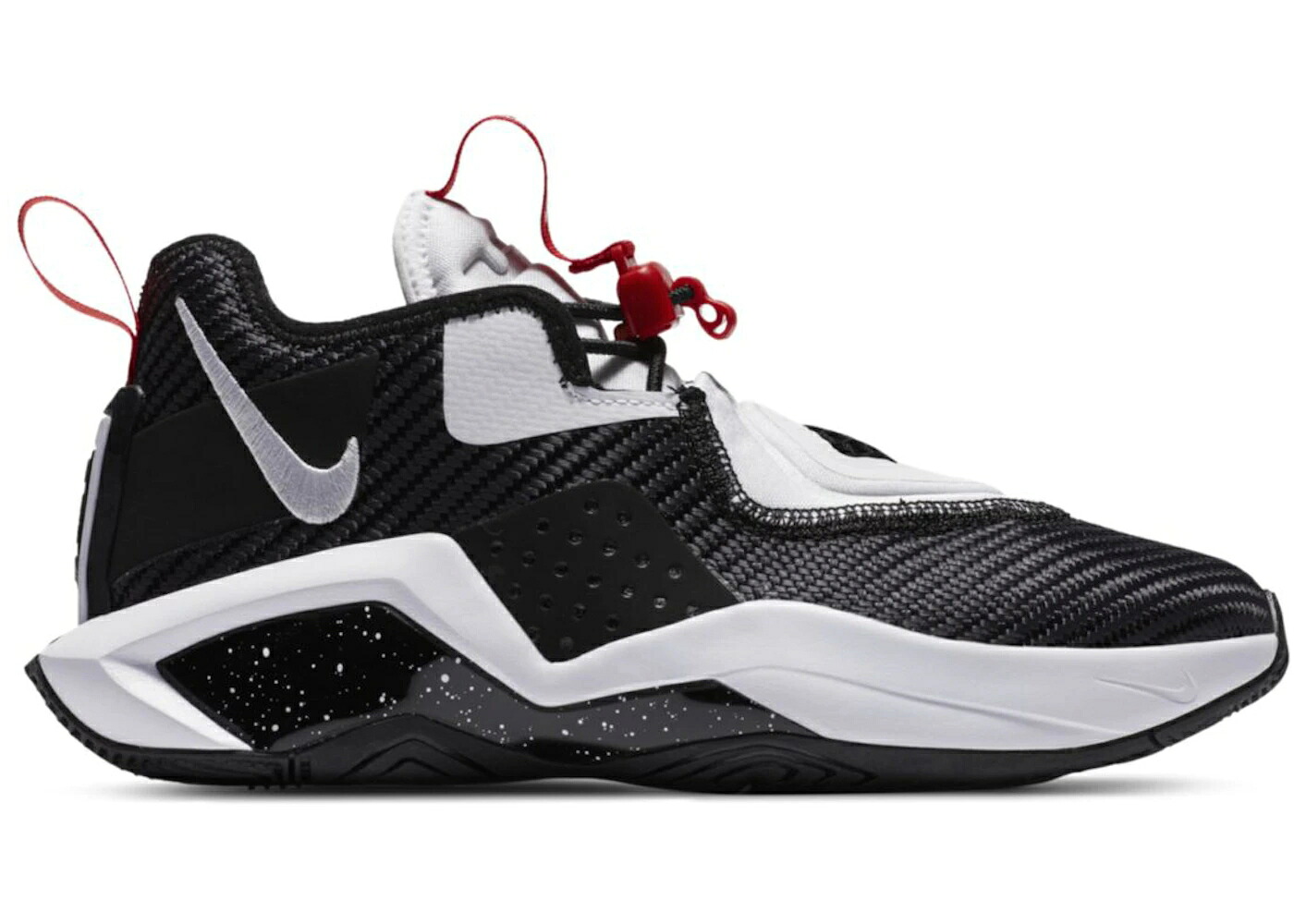 ナイキ レブロン 黒色 ブラック 白色 ホワイト 赤 レッド ジュニア キッズ NIKE LEBRON SOLDER 14 BRED (GS) / BLACK WHITE UNIVERSITY RED ベビー マタニティ スニーカー 37,700円