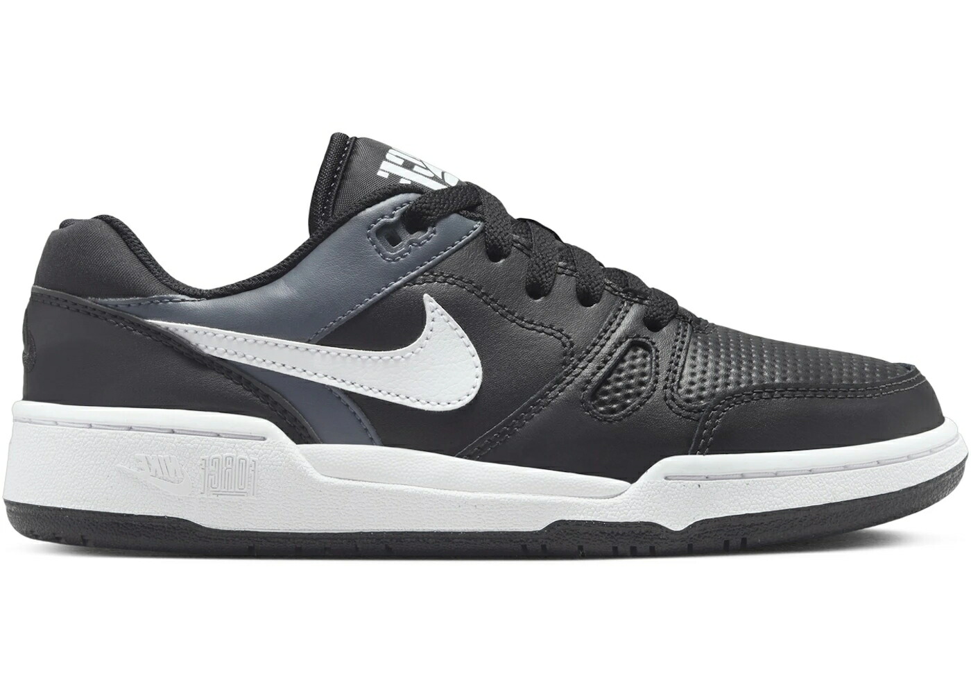 ナイキ 黒いこと 黒いこと 白いこと 白いこと 御坊っちゃん キッズ NIKE FULL FORCE LOW BLACK ANTHRACITE SAIL WHITE (GS) / BLACK ANTHRACITE SAIL WHITE もの言う花 マタニティ スニーカー