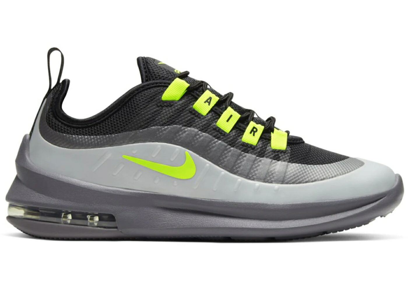ナイキ マックス 黒いこと 黒いこと エア湖マックス 御坊っちゃん キッズ NIKE AIR MAX AXIS BLACK VOLT (GS) / BLACK GUNSMOKE VOLT VOLT もの言う花 マタニティ スニーカー