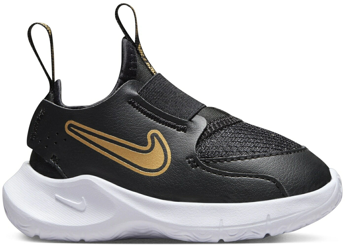 ナイキ 黒いこと 黒いこと 白いこと 白いこと ゴールド 御坊っちゃん キッズ NIKE FLEX RUNNER 3 BLACK WHITE METALLIC GOLD (I) / BLACK WHITE METALLIC GOLD もの言う花 マタニティ スニーカー