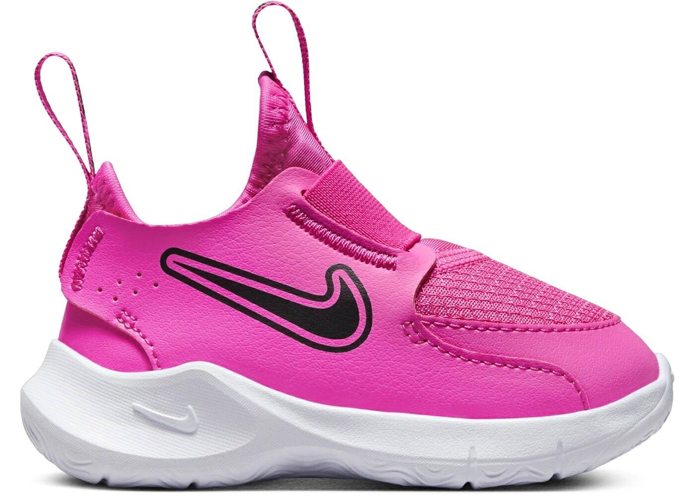 ナイキ レーザー 黒色 ブラック ジュニア キッズ NIKE FLEX RUNNER 3 LASER FUCHSIA BLACK (I) / LASER FUCHSIA BLACK ベビー マタニティ スニーカー|スニケス
