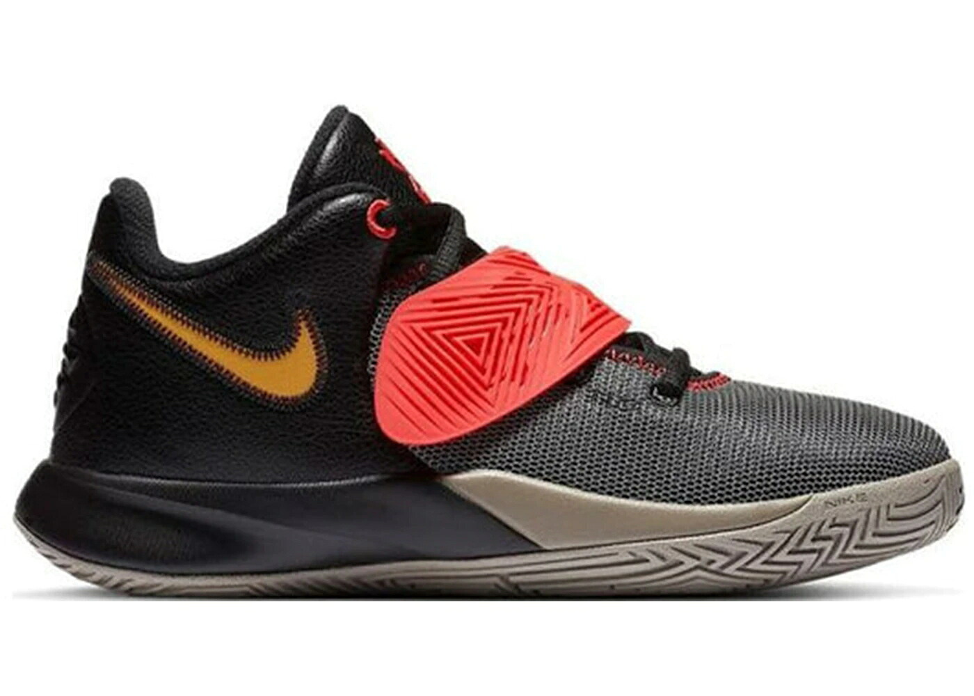 ナイキ カイリー 航空さあ美 黒いこと 黒いこと 赤 赤いこと お坊っちゃん キッズ NIKE KYRIE FLYTRAP 3 BLACK CHILE RED (GS) / BLACK CHILE RED ENIGMA STONE もの言う花 マタニティ スニーカー
