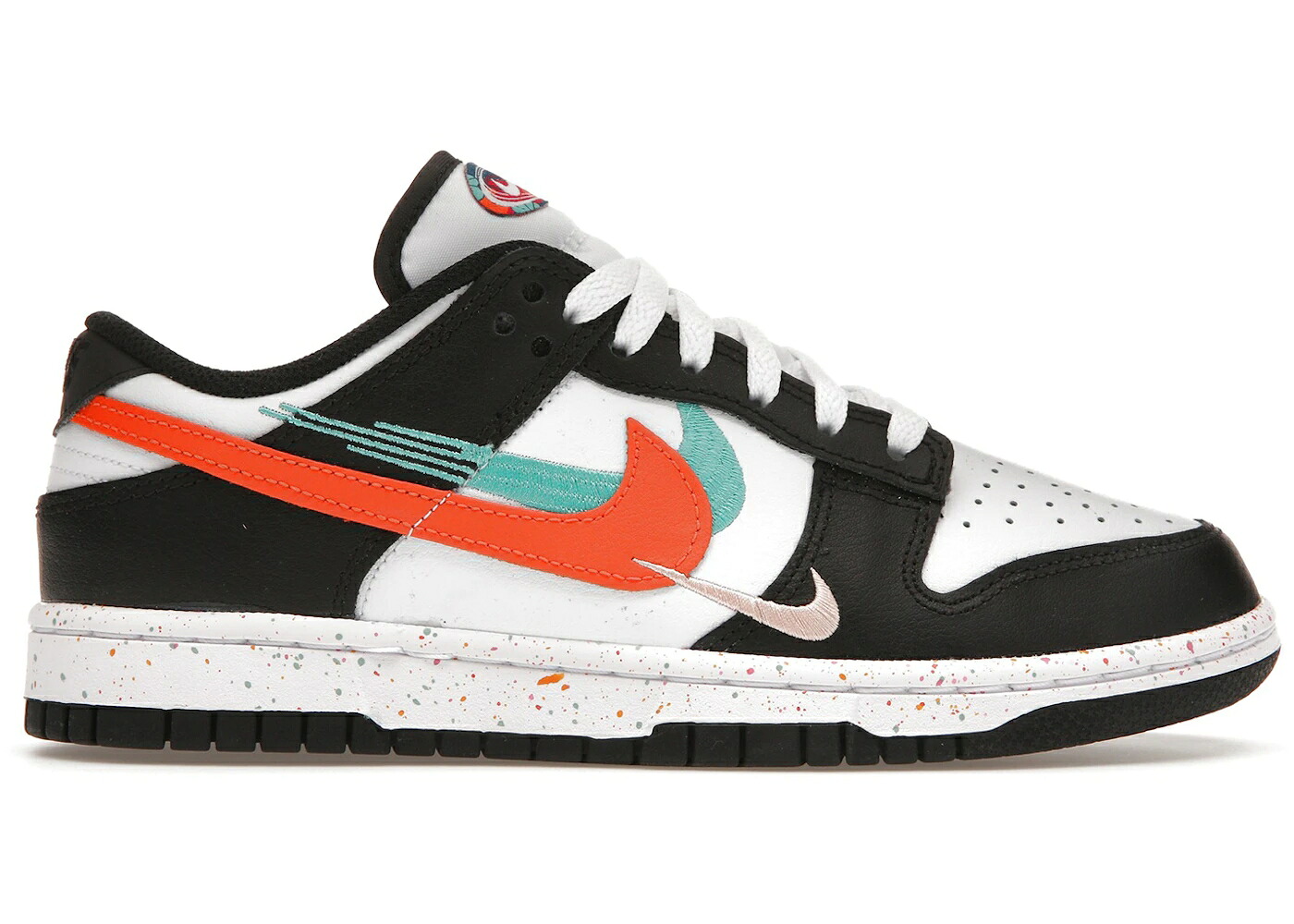 ナイキ ダンク 白色 ホワイト ラッシュ ダンクロー WOMEN'S スニーカー レディース NIKE DUNK LOW MULTIPLE SWOOSHES WHITE WASHED TEAL (WOMEN'S) / WHITE WASHED TEAL WHITE RUSH|スニケス