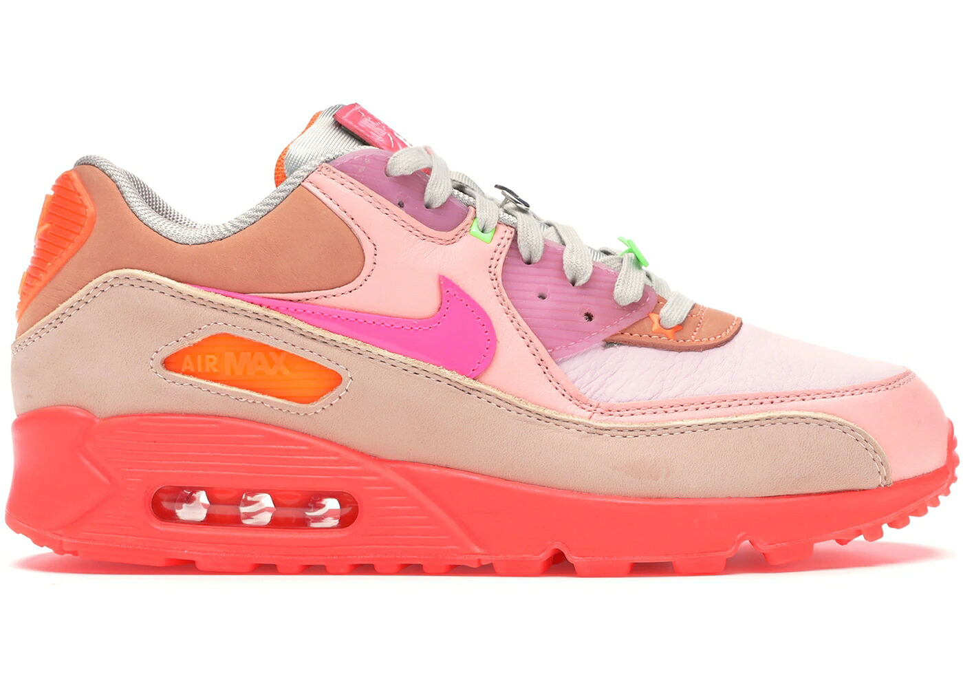 ナイキ マックス プラチナム 紫 パープル クリムゾン エアマックス WOMEN'S スニーカー レディース NIKE AIR MAX 90 PRM PLATINUM CRIMSON/BRIGHT PURPLE (WOMEN'S) / PLATINUM CRIMSON BRIGHT PURPLE|スニケス