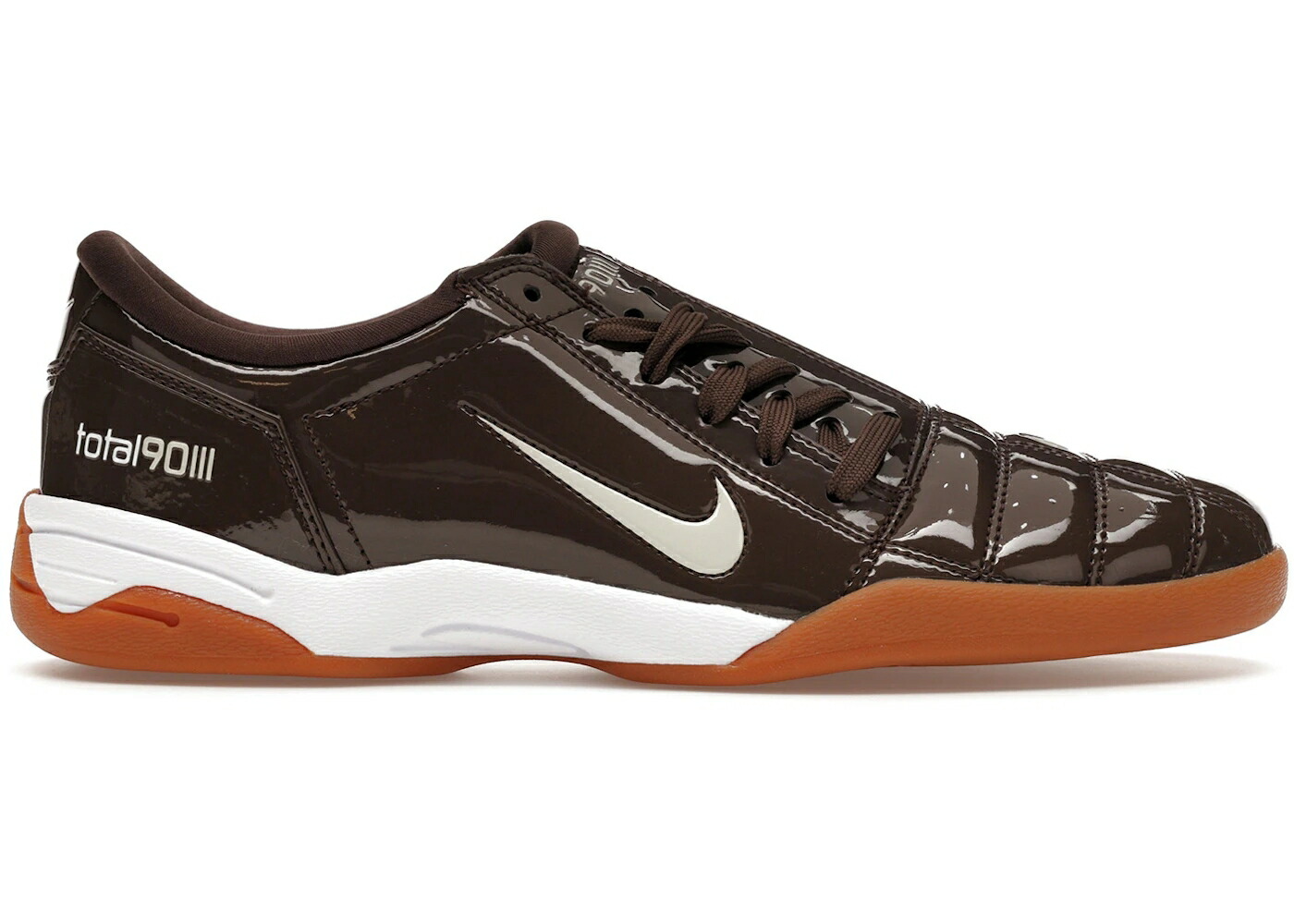 ナイキ 専売特許 赤銅色 赤銅色 白いこと 白いこと WOMEN\u0027S スニーカー レディース NIKE TOTAL 90 3 PATENT BAROQUE BROWN (WOMEN\u0027S) / BAROQUE BROWN WHITE LIGHT BONE