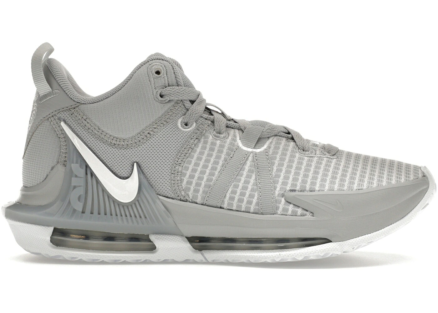 ナイキ レブロン 灰色 グレー 白色 ホワイト ウィットネス スニーカー メンズ 【 NIKE LEBRON WITNESS 7 TB WOLF GREY / WOLF GREY WOLF GREY WHITE 】