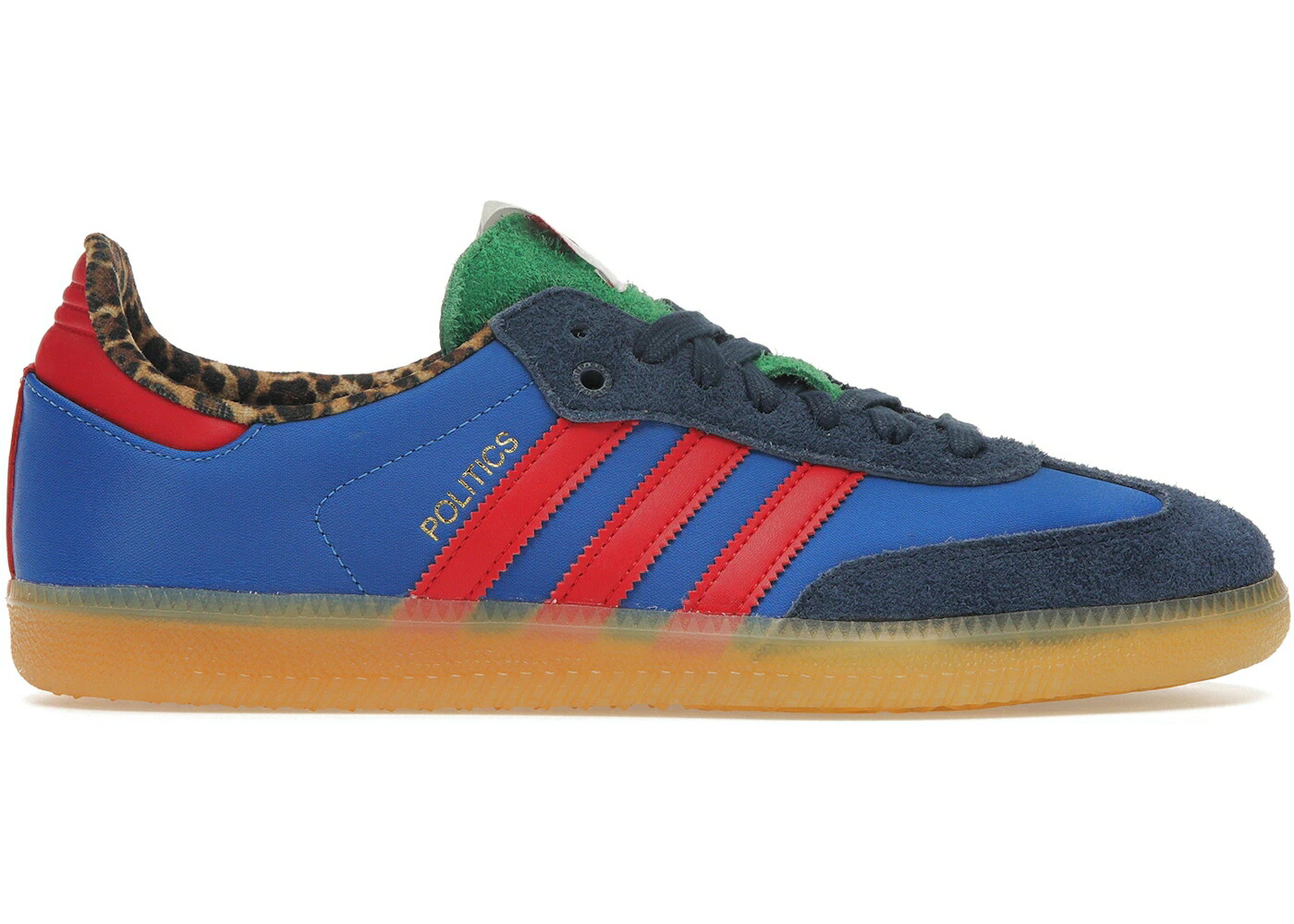 アディダス サンバ 靴 スニーカー 青色 ブルー メンズ ADIDAS SAMBA CONSORTIUM CUP SNEAKER POLITICS / BLUE BIRD BETTER SCARLET DARK
