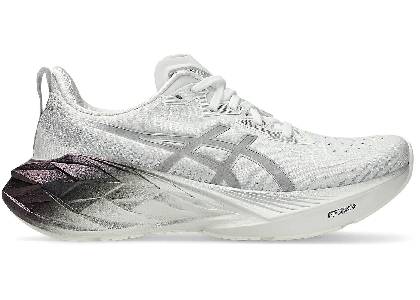 アシックス プラチナム レアル 白色 ホワイト ピュア 銀色 シルバー WOMEN'S スニーカー レディース ASICS NOVABLAST 4 PLATINUM REAL WHITE PURE SILVER (WOMEN'S) / REAL WHITE PURE SILVER｜スニケス 32,695円