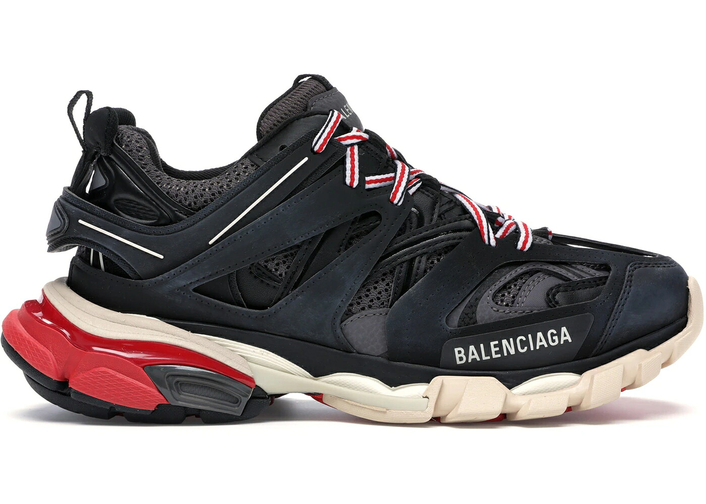バレンシアガ 貨物自動車 黒いこと 黒いこと 赤 赤いこと WOMEN\u0027S スニーカー レディース BALENCIAGA TRACK BLACK RED (WOMEN\u0027S) / BLACK RED
