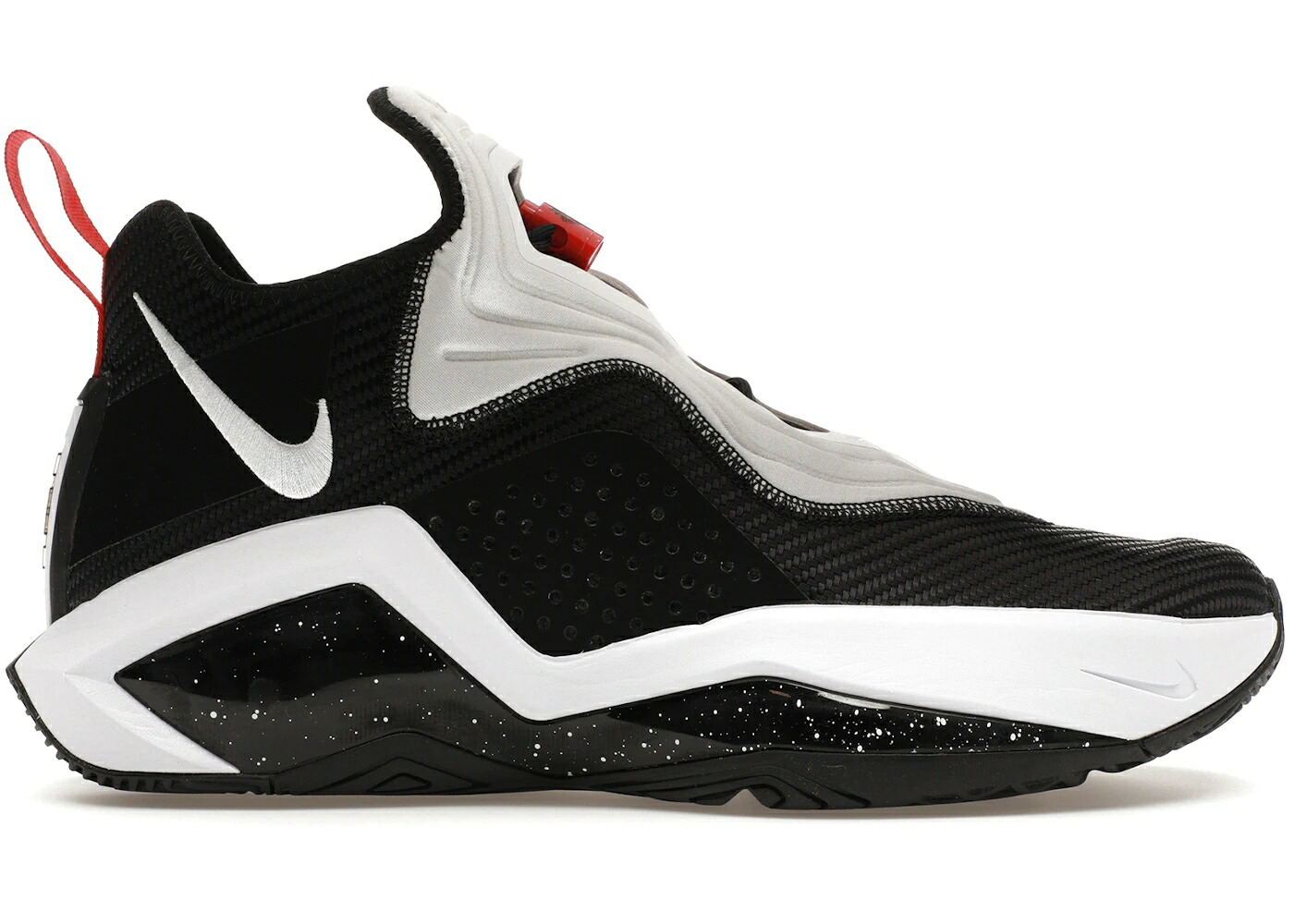 ナイキ レブロン ソルジャー 黒いこと 黒いこと 白いこと 白いこと 赤 赤いこと スニーカー メンズ NIKE LEBRON SOLDIER 14 BLACK WHITE / BLACK WHITE UNIVERSITY RED