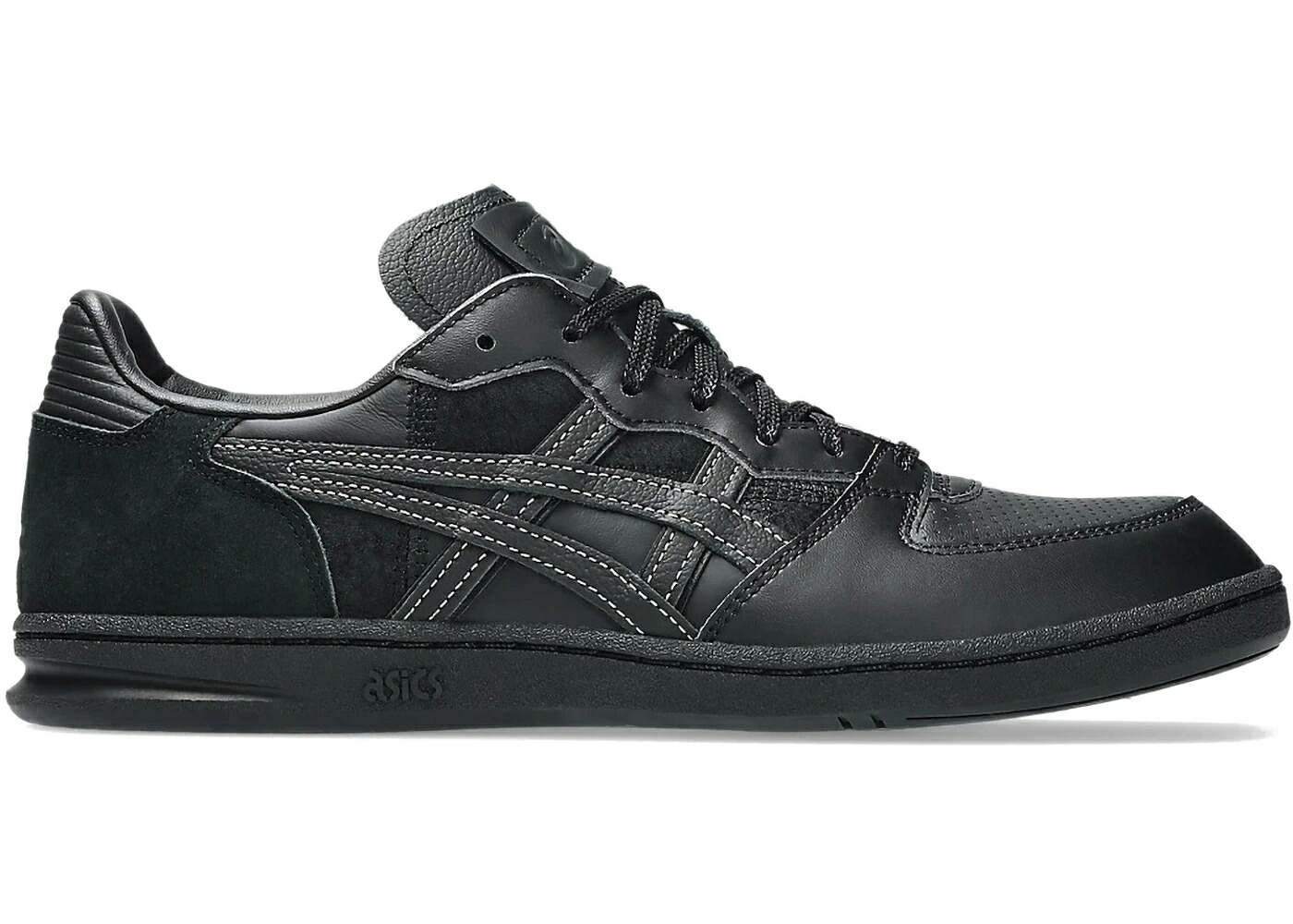 アシックス 黒色 ブラック スニーカー メンズ ASICS SKYHAND OG TOYODA GOSEI BLACK / BLACK BLACK｜スニケス