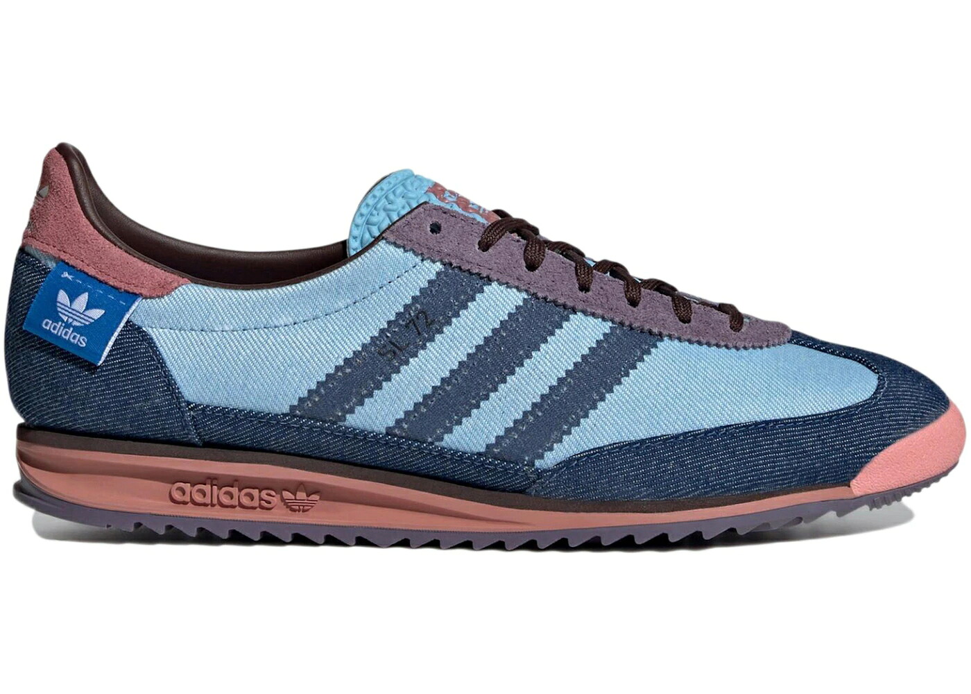 アディダス デニム 紫 パープル ピンク WOMEN'S スニーカー レディース ADIDAS SL72 KSENIASCHNAIDER DENIM (WOMEN'S) / DENIM PURPLE PINK｜スニケス