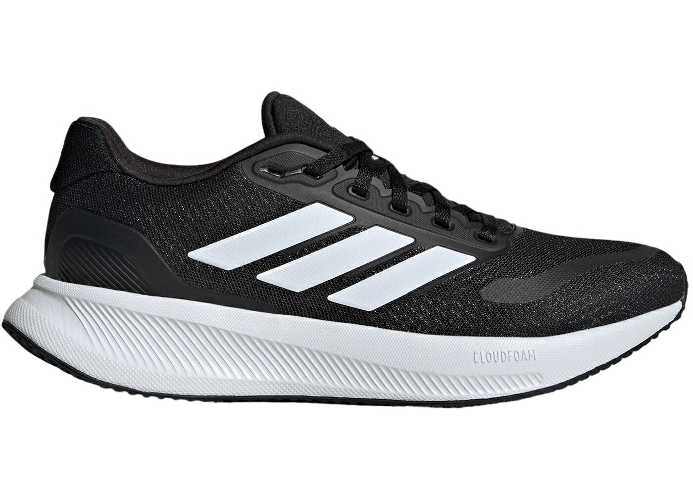 アディダス 中核グループ 黒いこと 黒いこと 白いこと 白いこと WOMEN\u0027S スニーカー レディース ADIDAS RUNFALCON 5 CORE BLACK CLOUD WHITE (WOMEN\u0027S) / CORE BLACK CLOUD WHITE CORE