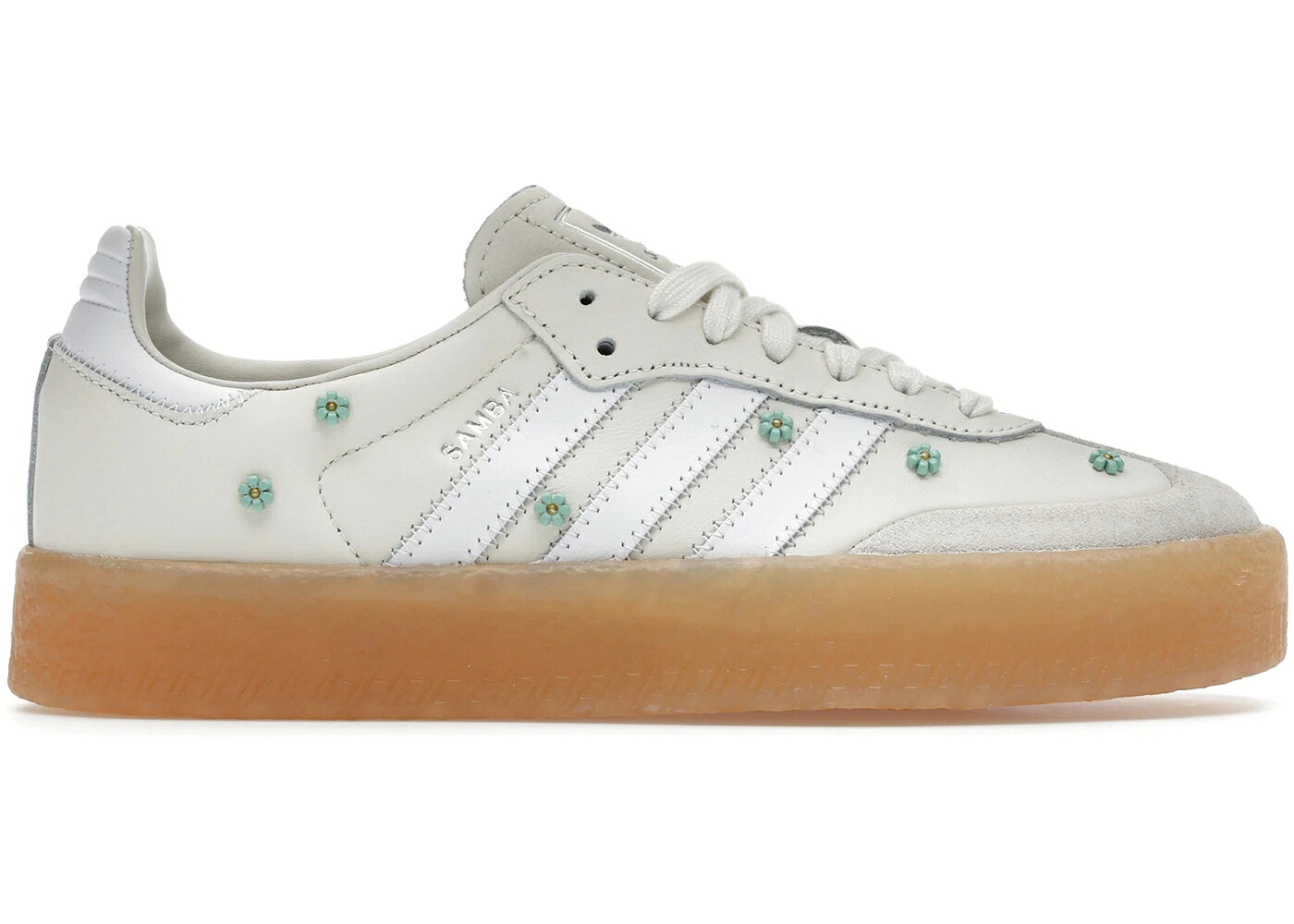 アディダス 白いこと 白いこと WOMEN\u0027S スニーカー レディース ADIDAS SAMBAE OFF WHITE CLOUD CLEAR MINT (WOMEN\u0027S) / OFF WHITE CLOUD WHITE CLEAR MINT