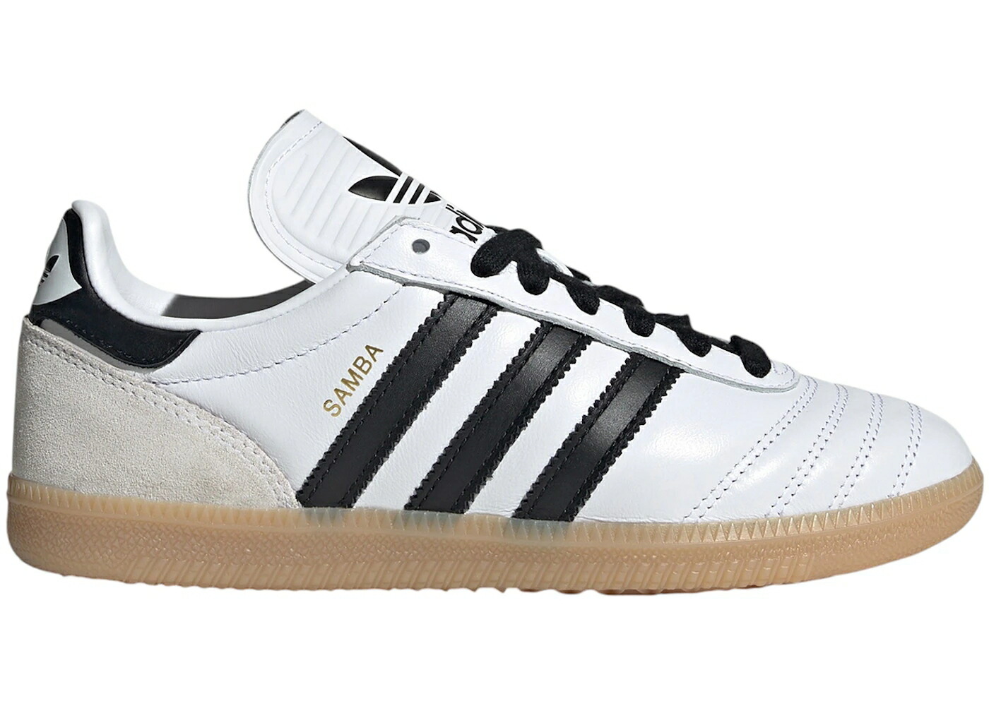 アディダス サンバ 白色 ホワイト コア 黒色 ブラック ジュニア キッズ ADIDAS SAMBA JP CLOUD WHITE CORE BLACK GUM (GS) / CLOUD WHITE CORE BLACK GUM ベビー マタニティ スニーカー