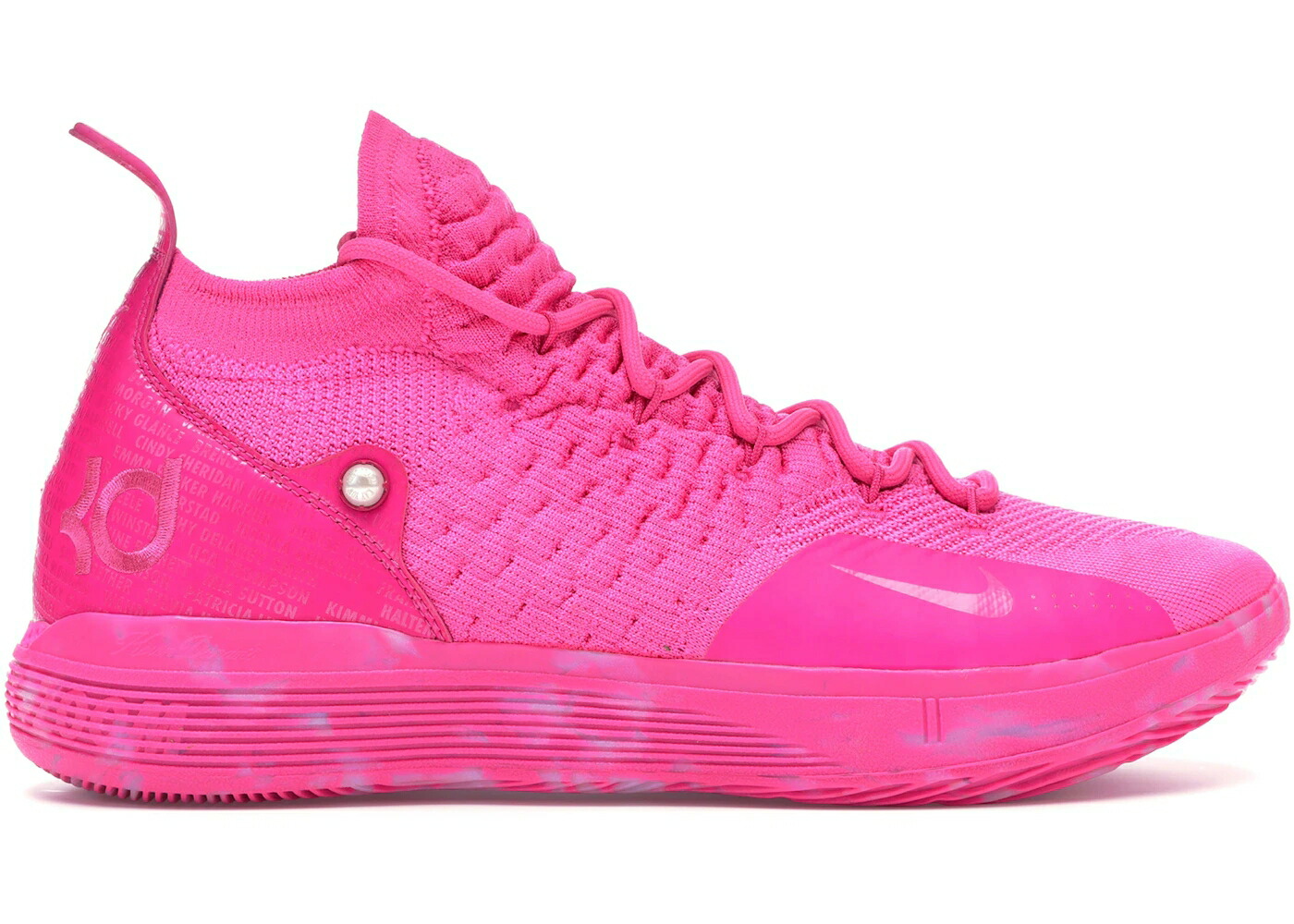 ナイキ パール レーザー スニーカー メンズ NIKE KD 11 AUNT PEARL / LASER FUCHSIA LASER FUCHSIA