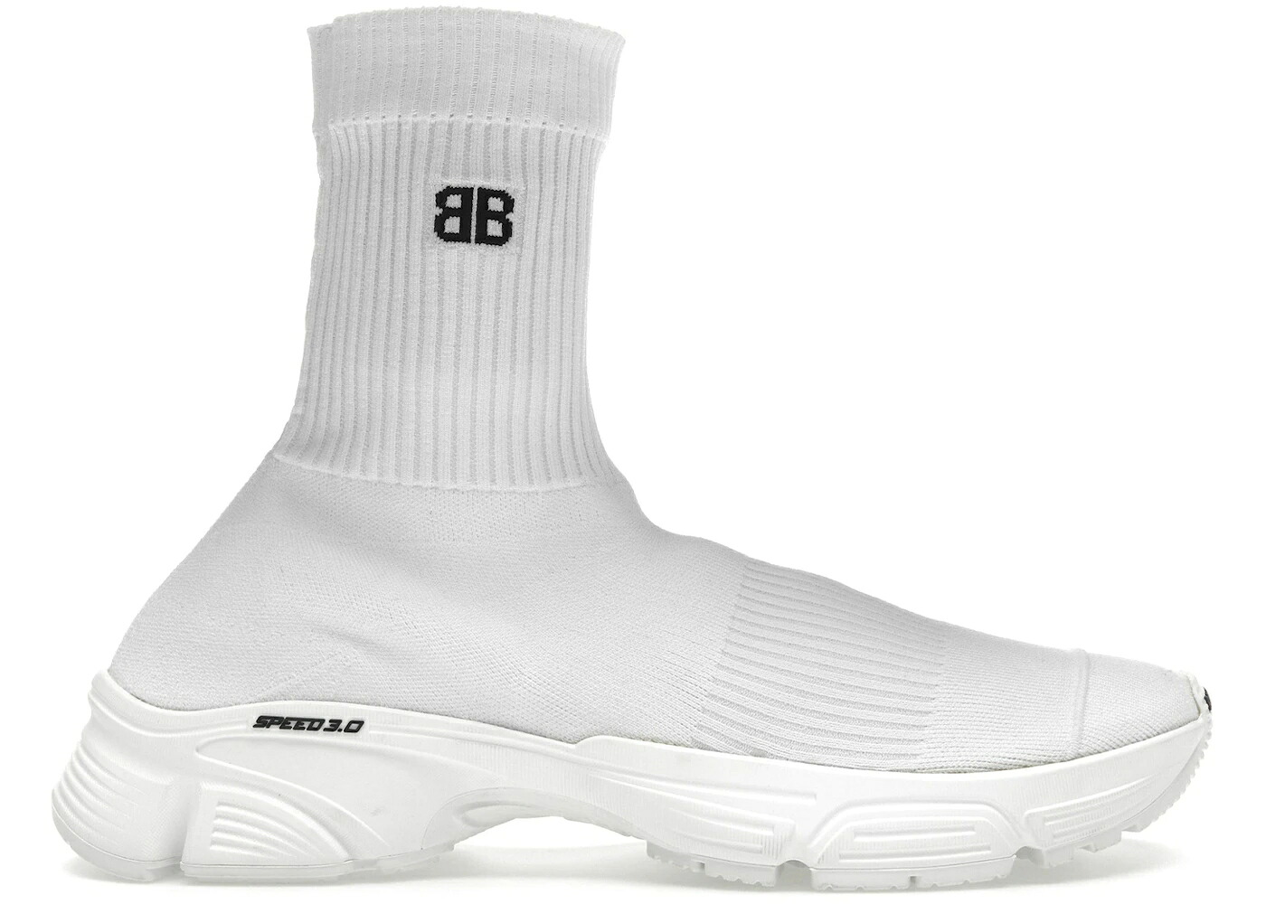 バレンシアガ 迅速さ 白いこと 白いこと 3.0 スニーカー メンズ BALENCIAGA SPEED WHITE /