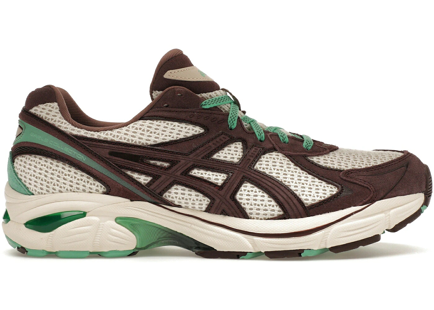 アシックス 寄せあわせ ベージュ 赤銅色 赤銅色 緑 緑であること スニーカー メンズ ASICS GT-2160 EARLS COLLECTION NG WARI / BEIGE BROWN GREEN