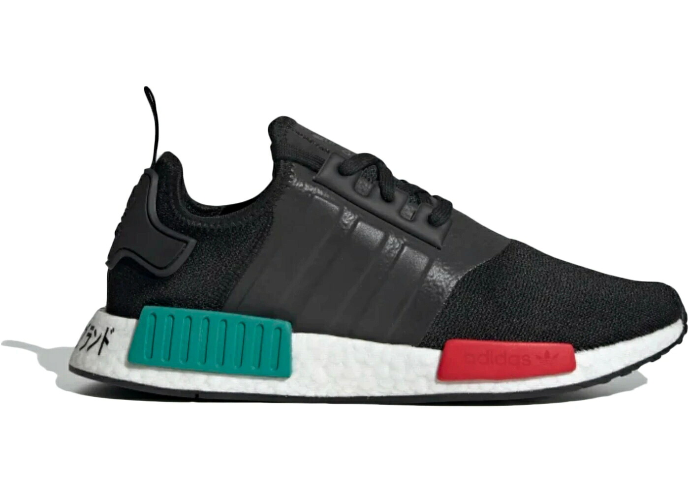 アディダス 中核グループ 黒いこと 黒いこと 緑 緑であること 赤 赤いこと NMD_R1 スニーカー メンズ ADIDAS CORE BLACK / CORE BLACK GLORY GREEN LUSH RED