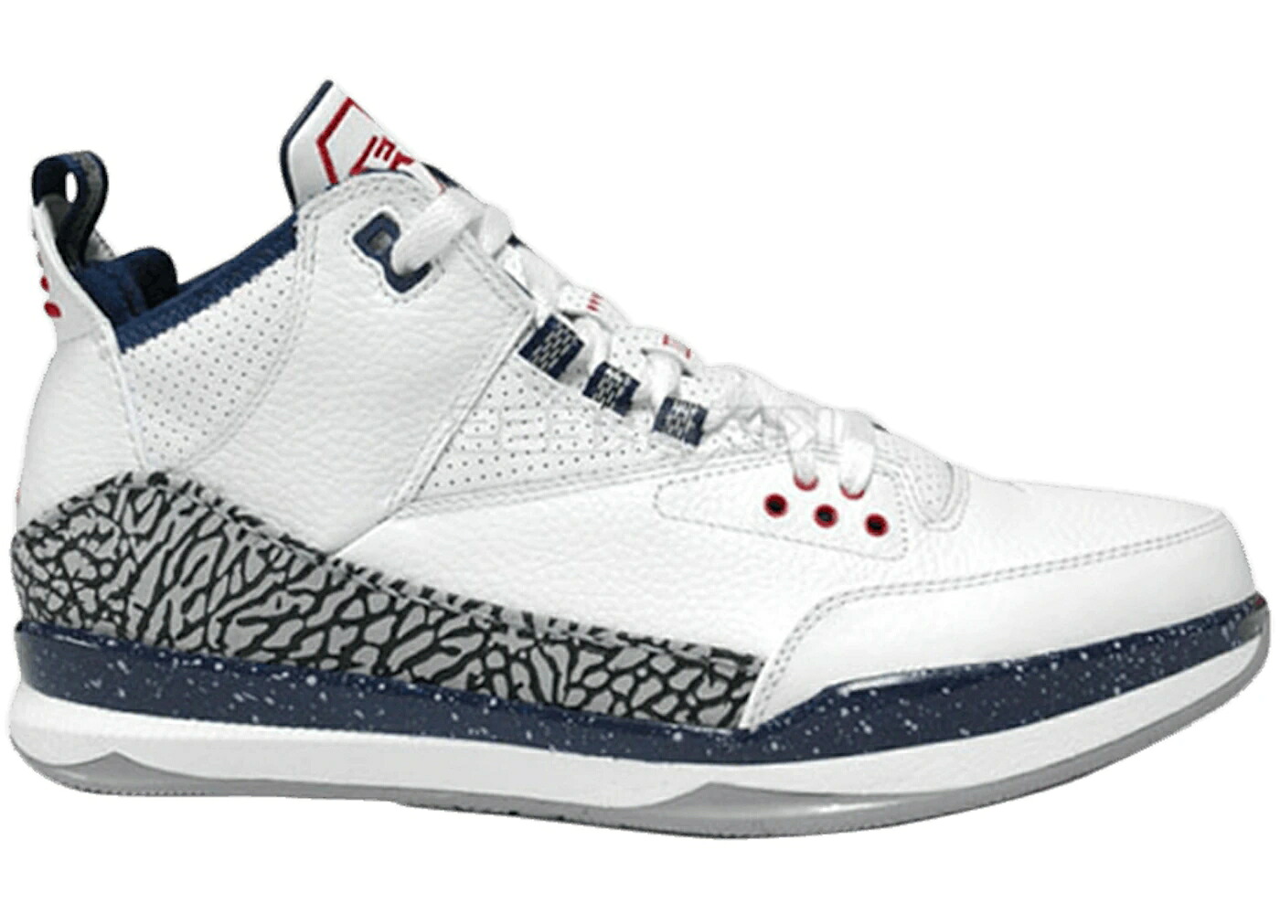 ナイキ ジョーダン トリビュート 白色 ホワイト 灰色 シメント 黒色 ブラック CP3.III スニーカー メンズ JORDAN TRIBUTE / WHITE CEMENT BLACK