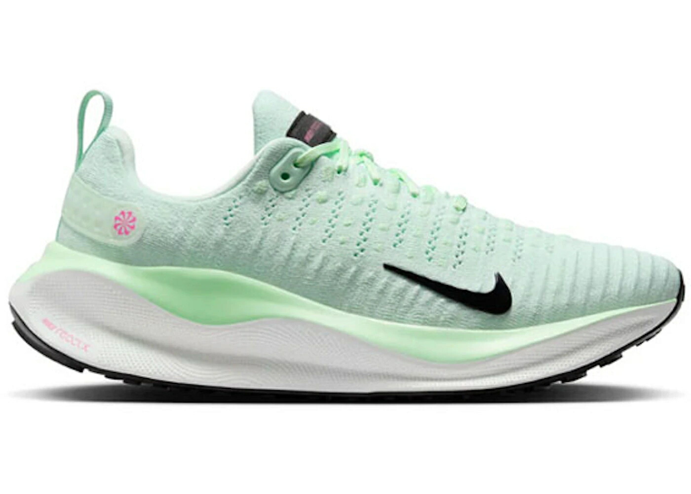 ナイキ ラン 緑 グリーン WOMEN スニーカー レディース NIKE REACTX INFINITY RUN 4 BARELY GREEN (WOMEN) / BARELY GREEN VAPOR GREEN PLAYFUL