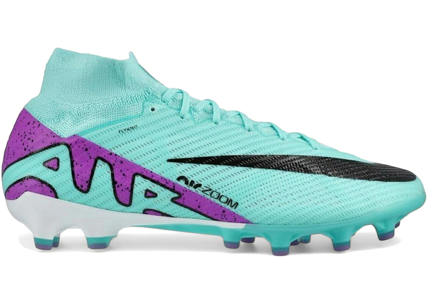 ナイキ 望遠レンズ エリート 黒いこと 黒いこと 白いこと 白いこと スニーカー メンズ NIKE ZOOM MERCURIAL SUPERFLY 9 ELITE AG-PRO PEAK READY PACK / HYPER TURQUOISE BLACK WHITE
