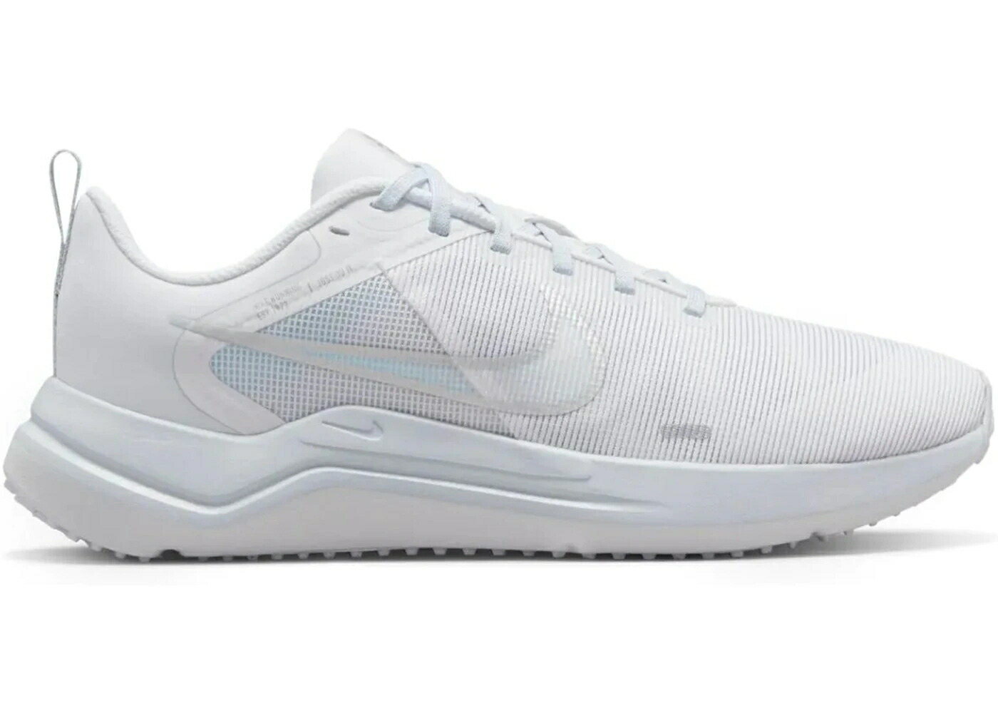 ナイキ 白いこと 白いこと 純然たる プラチナム WOMEN\u0027S スニーカー レディース NIKE DOWNSHIFTER 12 WHITE PURE PLATINUM (WOMEN\u0027S) / WHITE PURE PLATINUM METALLIC