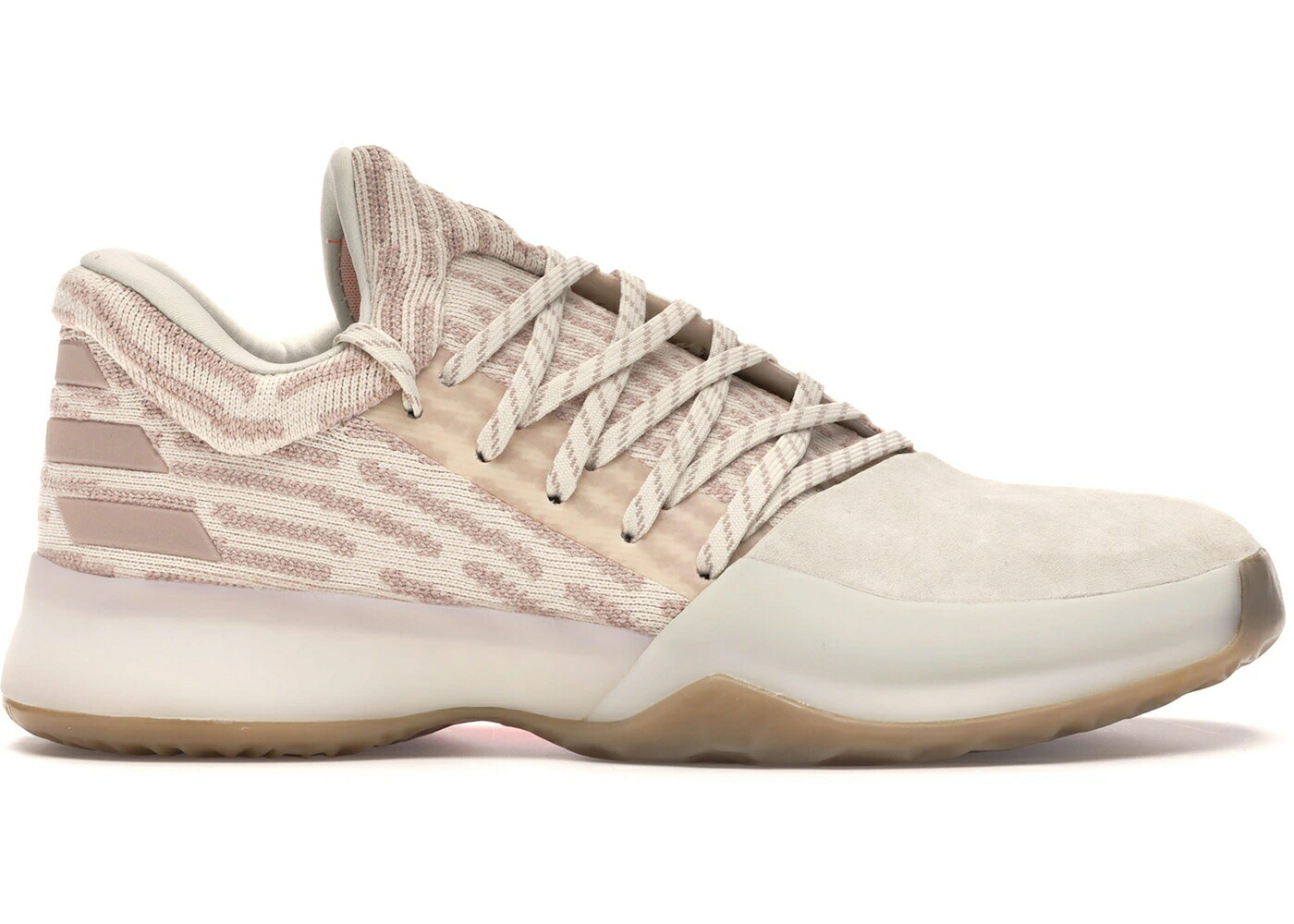 アディダス ハーデン パール 白いこと 白いこと VOL. スニーカー メンズ ADIDAS HARDEN 1 ASH PEARL / CHALK WHITE RUNNING WHITE