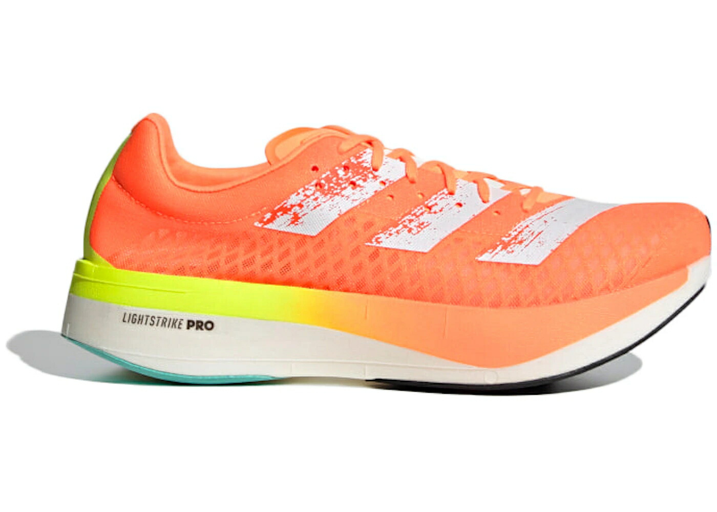 アディダス アディゼロ アディオス プロ 橙 オレンジ 白色 ホワイト スニーカー メンズ ADIDAS ADIZERO ADIOS PRO SCREAMING ORANGE / SCREAMING ORANGE CLOUD WHITE