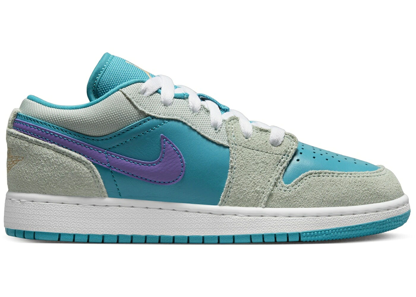 ナイキ ジョーダン 紫 パープル ゴールド ジュニア キッズ JORDAN 1 LOW SE PISTACHIO FROST AQUATONE PSYCHIC PURPLE CELESTIAL GOLD (GS) / PISTACHIO FROST AQUATONE PSYCHIC ベビー マタニティ スニーカー|スニケス