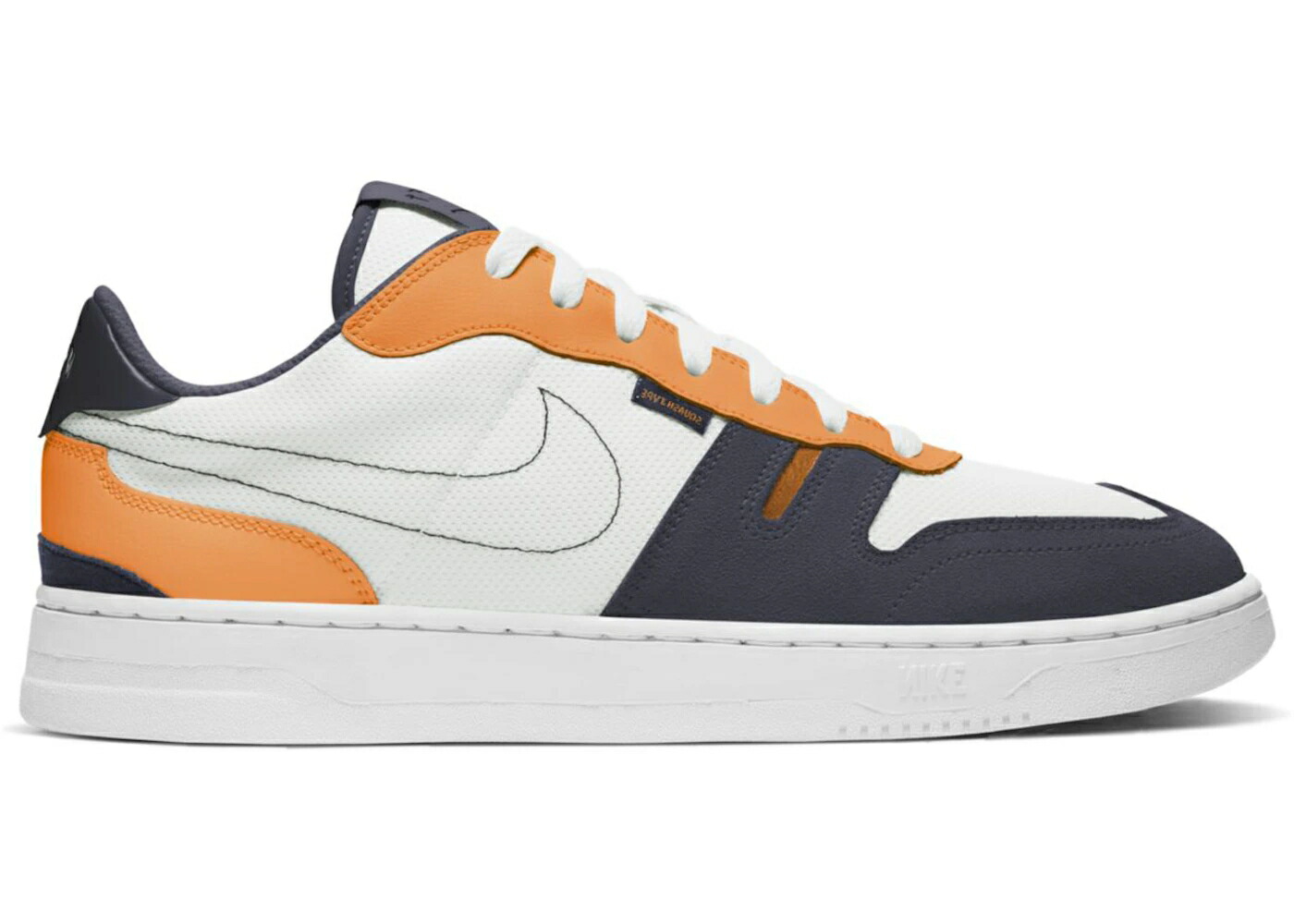 ナイキ 白色 ホワイト 橙 オレンジ アルファ スニーカー メンズ NIKE SQUASH-TYPE SUMMIT WHITE ORANGE / SUMMIT WHITE ALPHA ORANGE WHITE