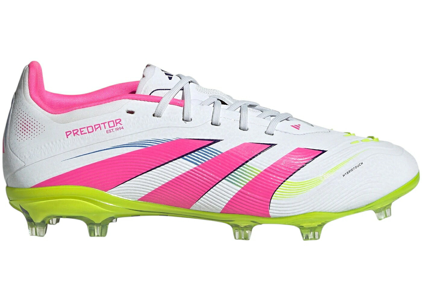 アディダス プレデター エリート 白色 ホワイト ピンク ジュニア キッズ ADIDAS PREDATOR ELITE FG CLOUD WHITE LUCID PINK LEMON (GS) / CLOUD WHITE LUCID PINK LUCID ベビー マタニティ スニーカー