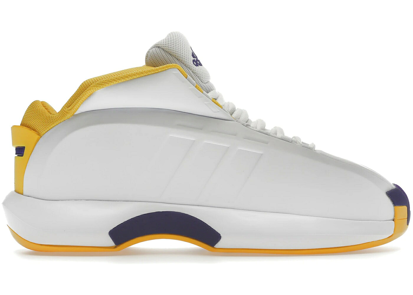 アディダス クレイジー レイカーズ 白いこと 白いこと スニーカー メンズ ADIDAS CRAZY 1 LAKERS HOME (2006) / RUNNING WHITE SUNSHINE