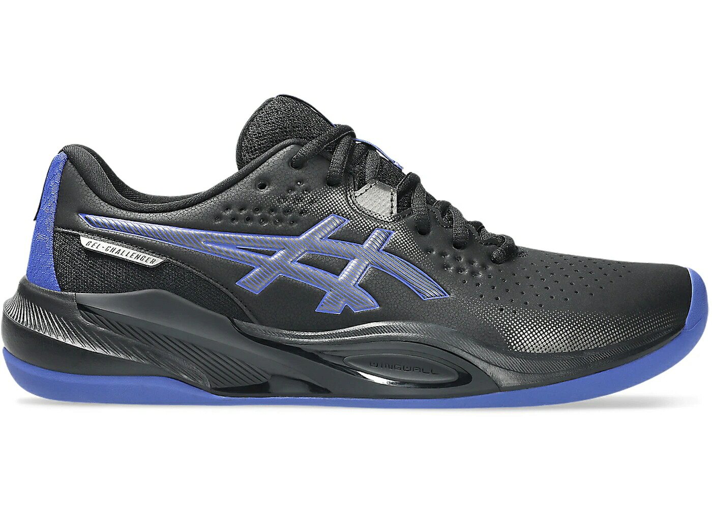 アシックス 黒いこと 黒いこと スニーカー メンズ ASICS GEL-CHALLENGER 15 INDOOR BLACK DARK COBALT / BLACK DARK COBALT